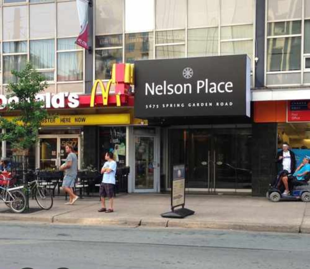 Nelson Place building exterior on Spring Garden Rd