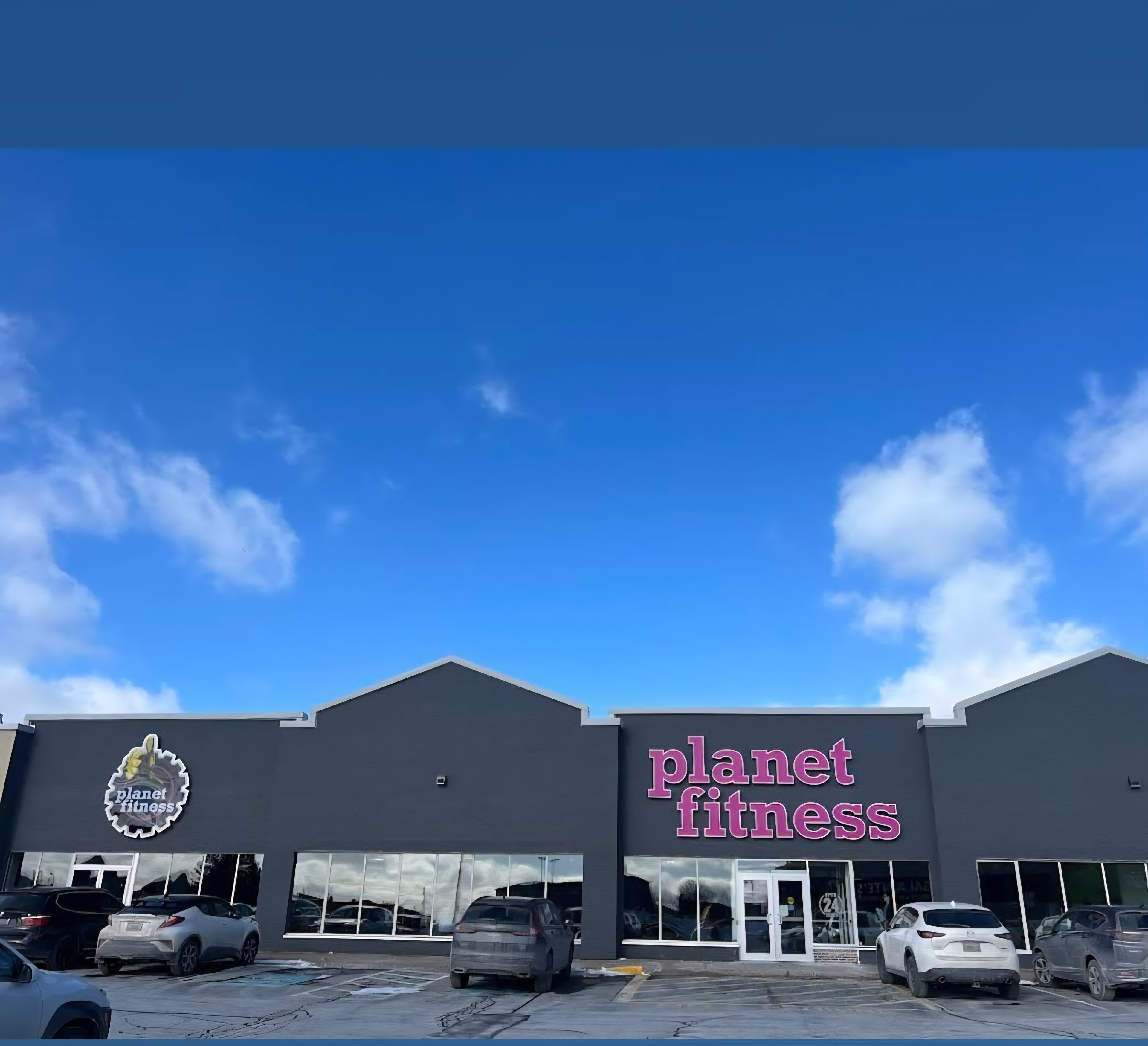 Planet Fitness gym exterior building