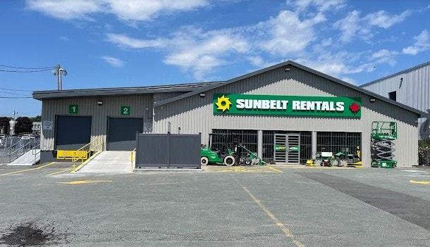 Sunbelt Rentals commercial building exterior